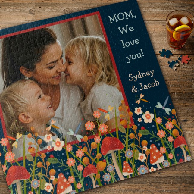 Mother’s Day Photo Puzzle Mushrooms Wildflowers (Creator Uploaded)