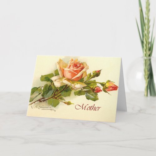 Mothers Day Rose _ Card