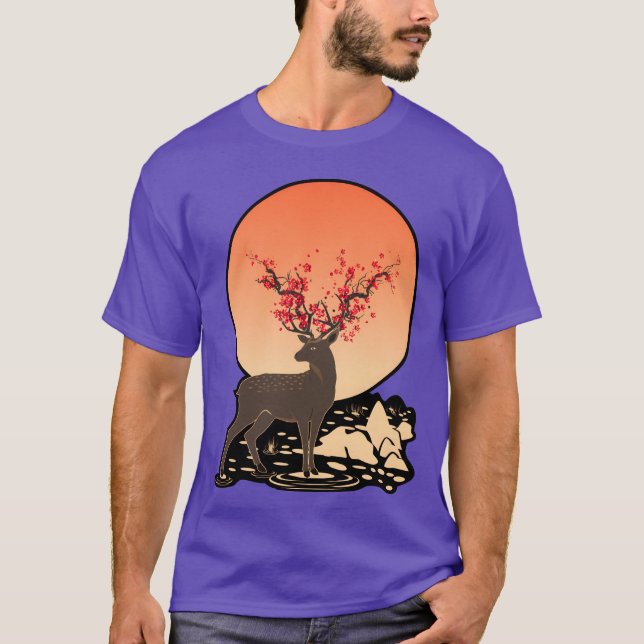 Mother s Day Spirit Queen Mother Deer Spirit frien T-Shirt (Front)