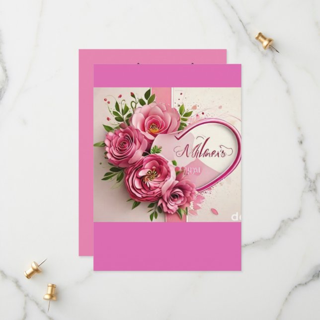  mother`s day stay together  save the date (Front/Back In Situ)