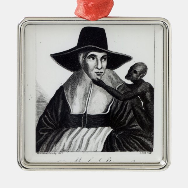 Mother Shipton, engraved by John Scott, 1804 Metal Ornament (Front)