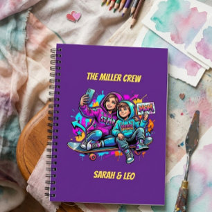 Mother & Son Custom Birthday & Mother's Day Gift Notebook