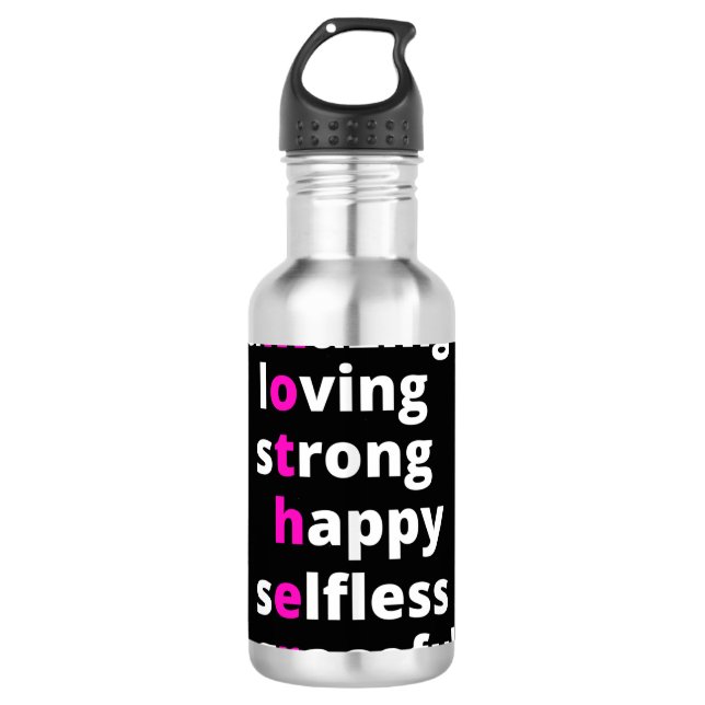 Mother Stainless Steel Water Bottle (Front)