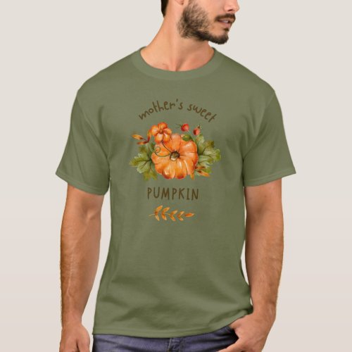 Mother sweet pumpkin T_shirt 