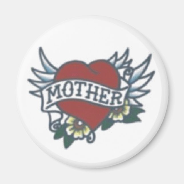 Mother Tattoo Magnet (Front)