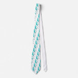 Mother - Teal Ribbon Ovarian Cancer Tie