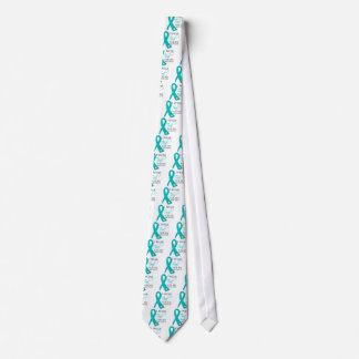 Mother - Teal Ribbon Ovarian Cancer Tie
