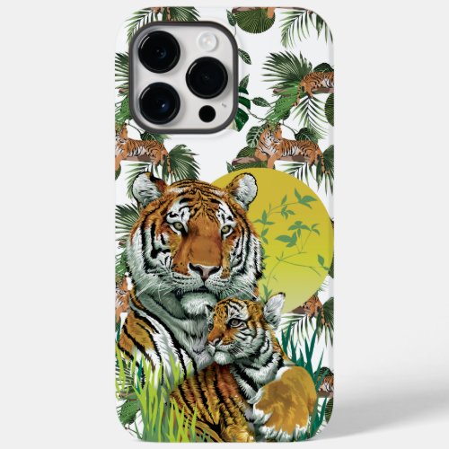 Mother Tiger With Cub Case_Mate iPhone 14 Pro Max Case