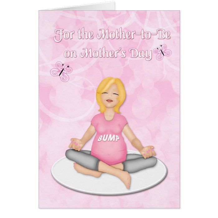 Mother to Be Mother's Day Greeting Card