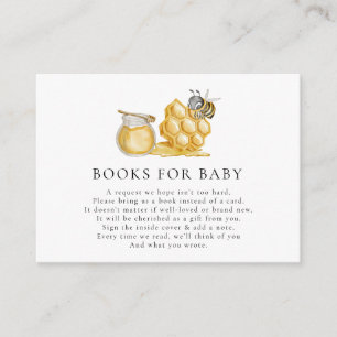 Mother to bee modern books for baby Enclosure Card