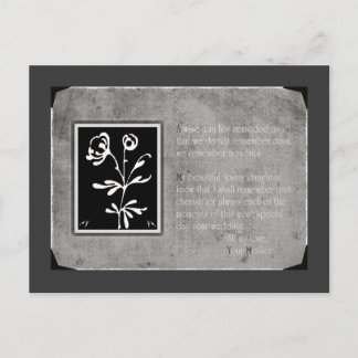 Mother to Daughter Postcard