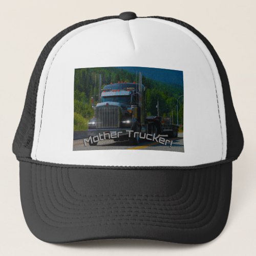 Mother Trucker Female Driver Series Trucker Hat