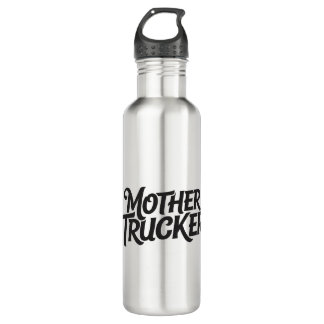 Mother Trucker Stainless Steel Water Bottle