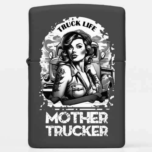 Mother Trucker Zippo Lighter