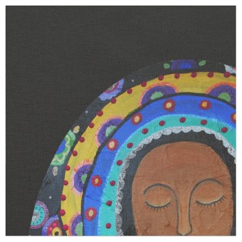 Mother Virgin Guadalupe Fabric by prisarts at Zazzle