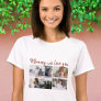 Mother with Kids and Family Mom 6 Photo Collage T-Shirt