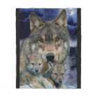 MOTHER WOLF and 2 CUBS