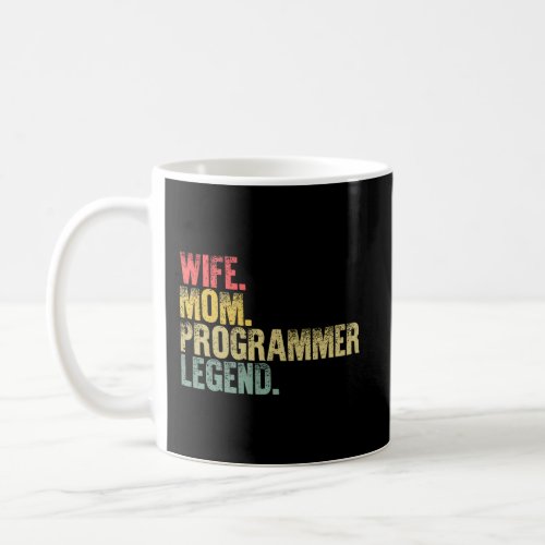 Mother Women Funny Gift T_Shirt Wife Mom Programme Coffee Mug
