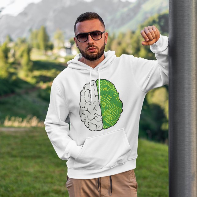 Motherboard Brain Hoodie (Creator Uploaded)