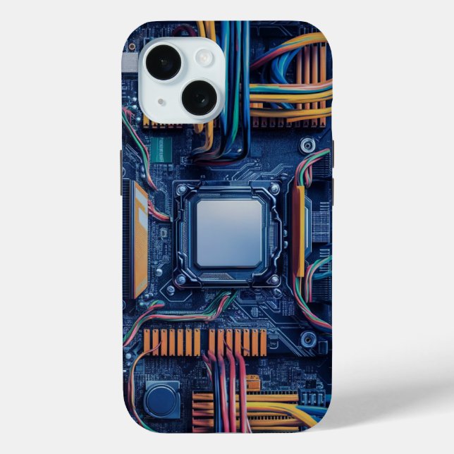 Motherboard CPU Components Case-Mate iPhone Case (Back)