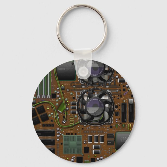 Motherboard Keychain (Front)