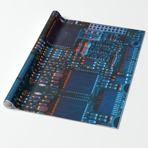 motherboard lover  wrapping paper