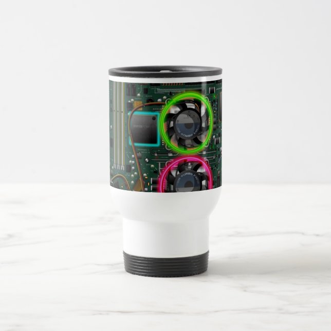 Motherboard Travel Mug (Center)