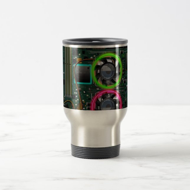 Motherboard Travel Mug (Center)