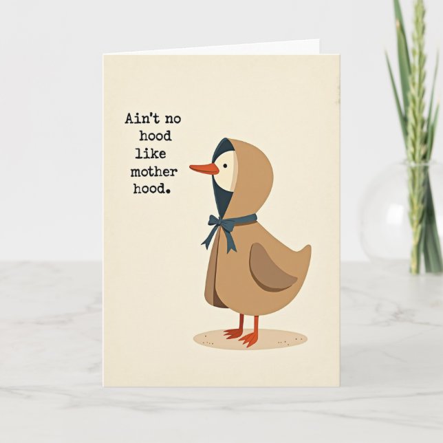 Motherhood Bird Art Card (Front)