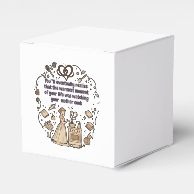Motherhood Favor Boxes (Front Side)