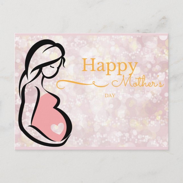 Motherhood shouldn't be a pre-existing condition postcard (Front)