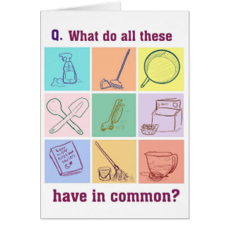 Motherhood tools of the trade cards
