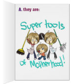 Motherhood tools of the trade cards (Inside (Right))