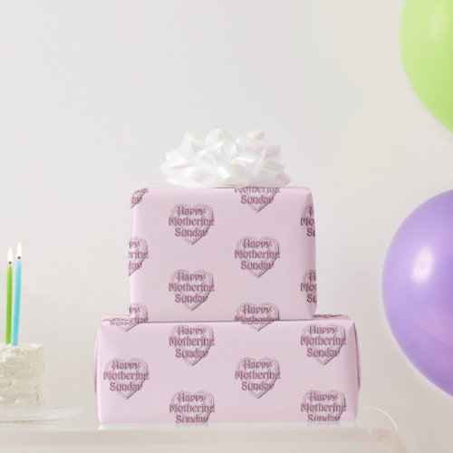 Mothering Sunday Wrapping Paper