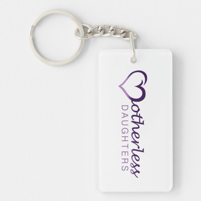 Motherless Daughters Logo Keychain (Front)