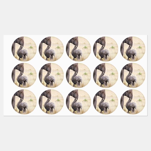 Motherly love labels (Sheet)