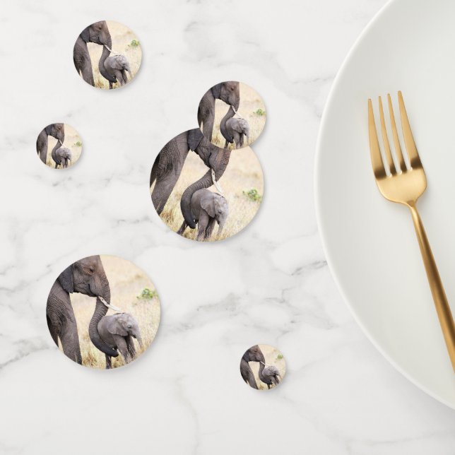 Motherly love photo confetti (Group)