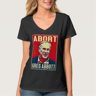 Mothers Against Greg Abbott Texas Anti Abbott Suck T-Shirt