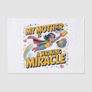 Mothers Are Angels Who Lift Us When Our Wings Tissue Paper