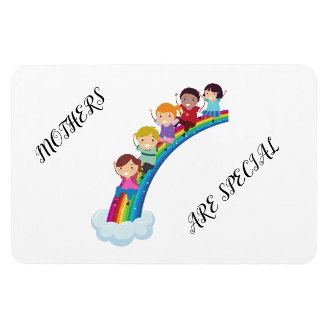 "Mothers are special" magnet! Magnet (Horizontal)