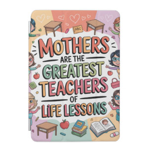Mothers Are The Greatest Teachers Of Life Lessons iPad Mini Cover