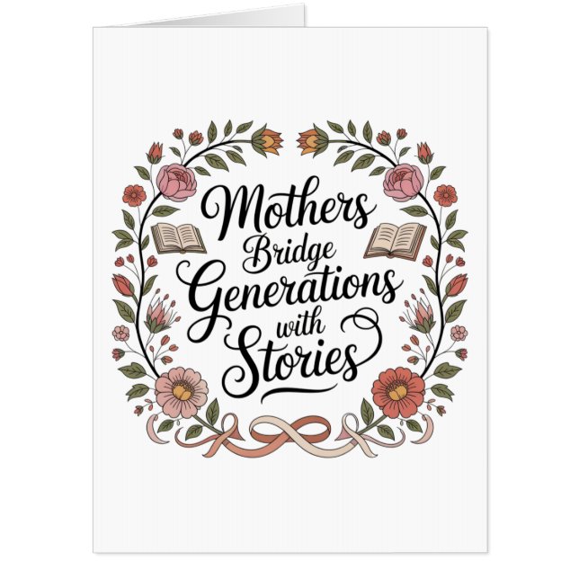 Mothers Bridge Generations With Stories Card (Front)