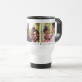 Mother's Day 3 Photo Personalized Travel Mug (Front Right)