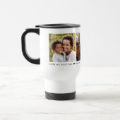 Mother's Day 3 Photo Personalized Travel Mug (Left)