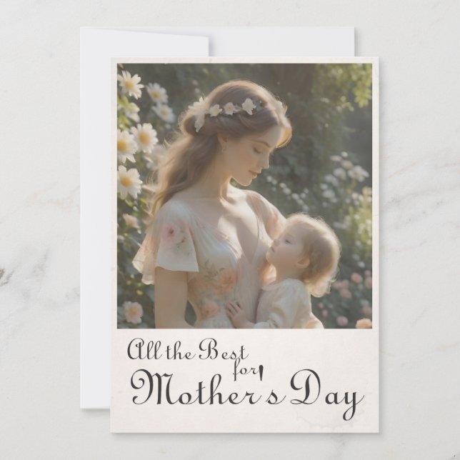 Mother's Day – A Tender Garden Embrace (Front)