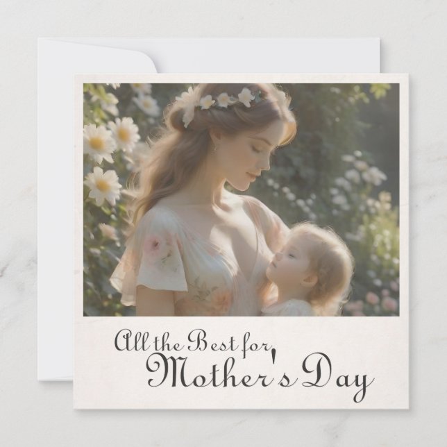 Mother's Day – A Tender Garden Embrace (Front)