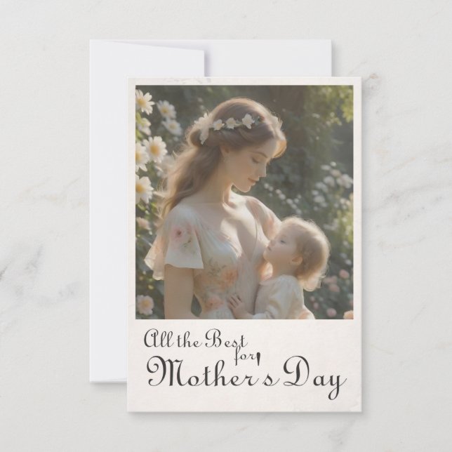Mother's Day – A Tender Garden Embrace (Front)