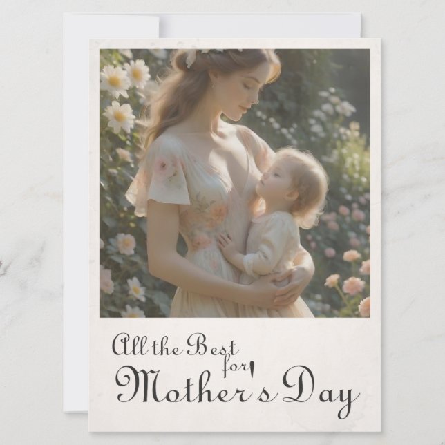 Mother's Day – A Tender Garden Embrace (Front)