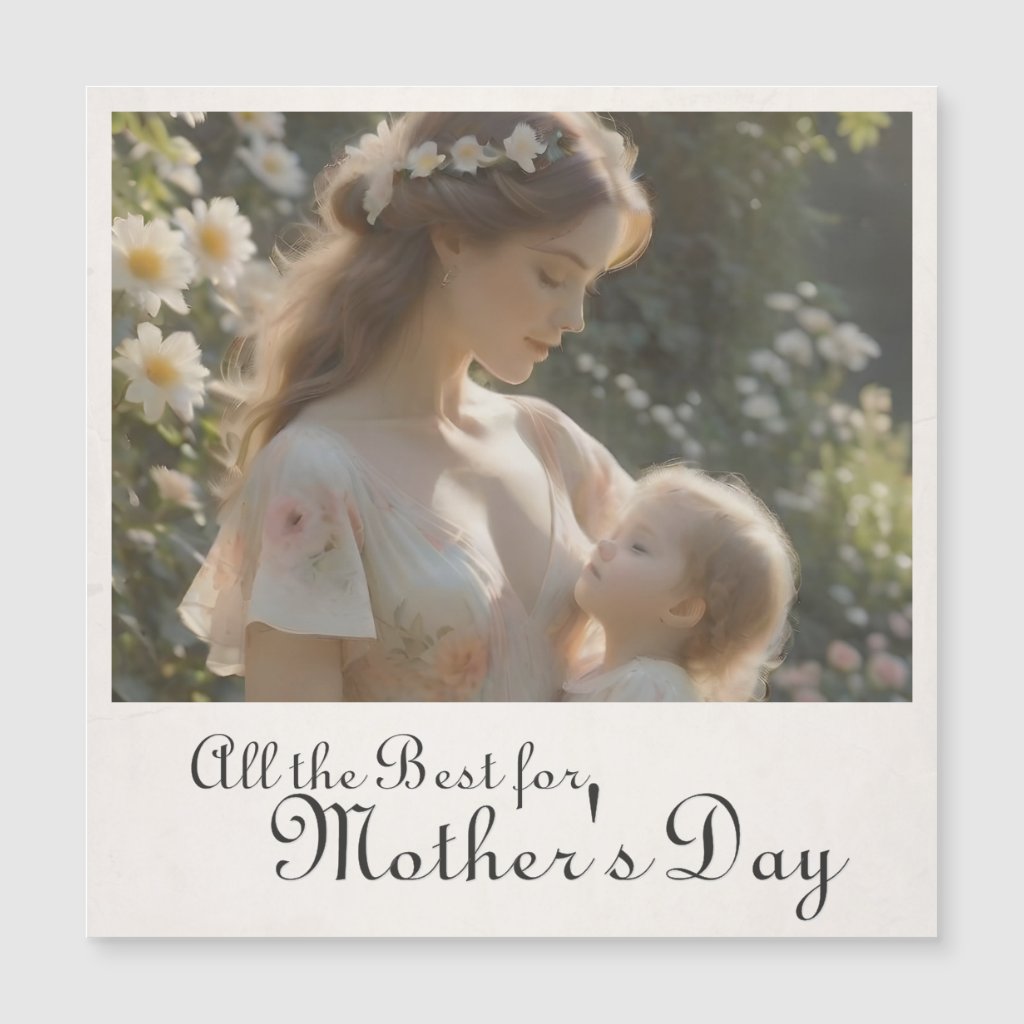 Mother's Day – A Tender Garden Embrace