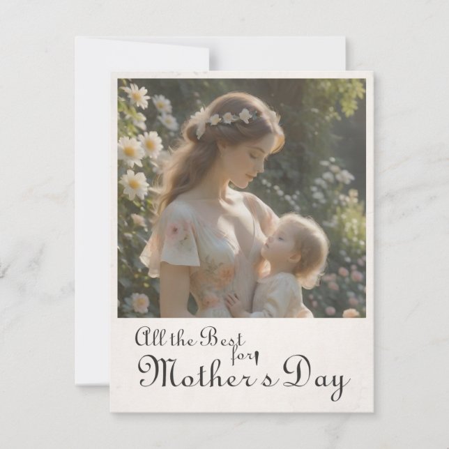 Mother's Day – A Tender Garden Embrace (Front)